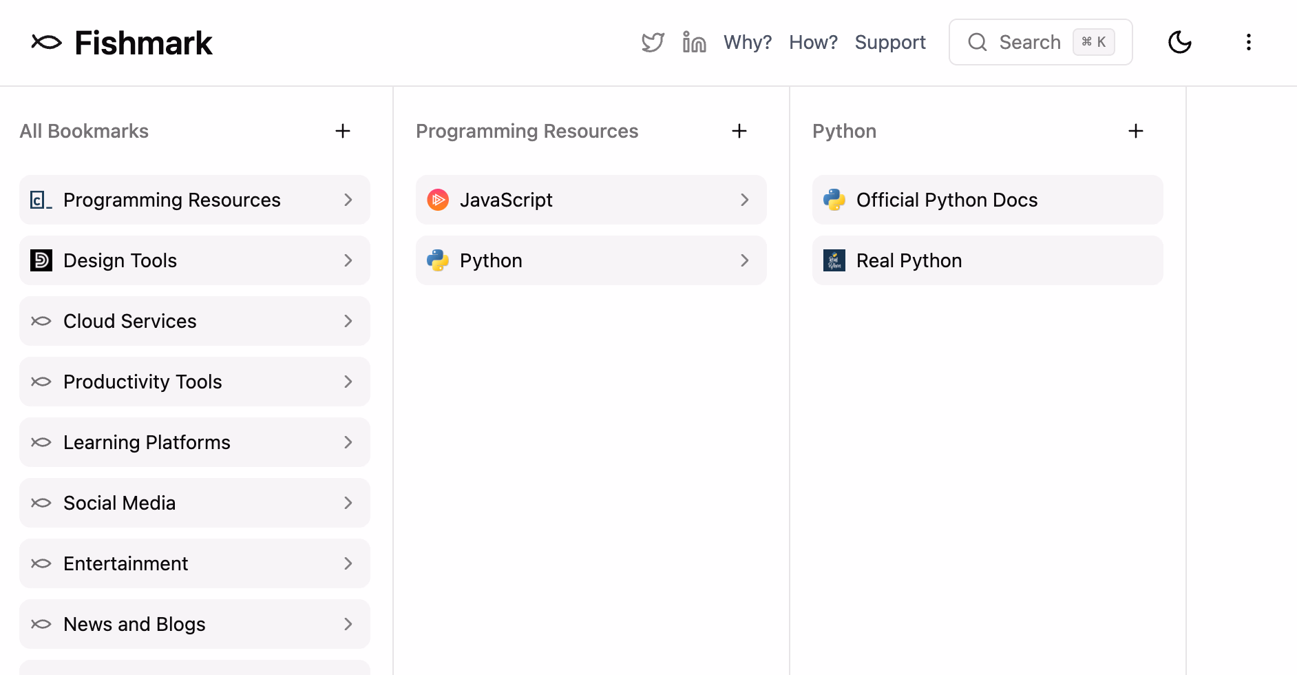 Fishmark - Modern Bookmark Manager - main image