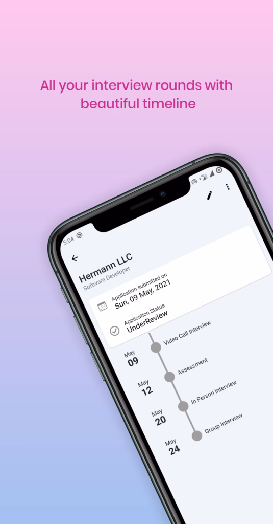 Inter Track - Track Your JOB Application - main image