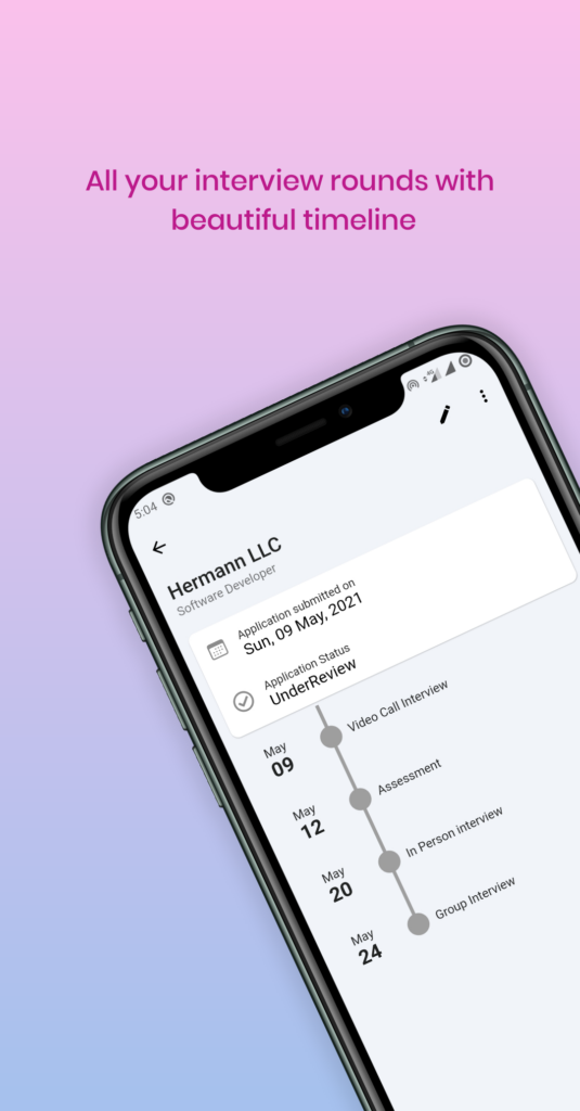 Inter Track - Track Your JOB Application - main image