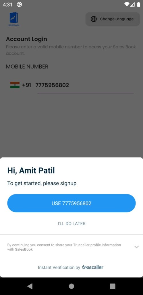 Sales Book App - image 2